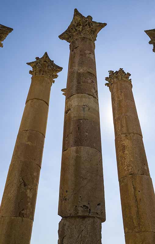 252 - Jordania - Jerash - templo de Artemisa